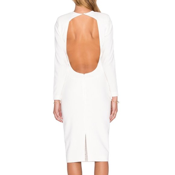 NWT AQ/AQ Zizon Midi Dress Sz 2 - Picture 4 of 8